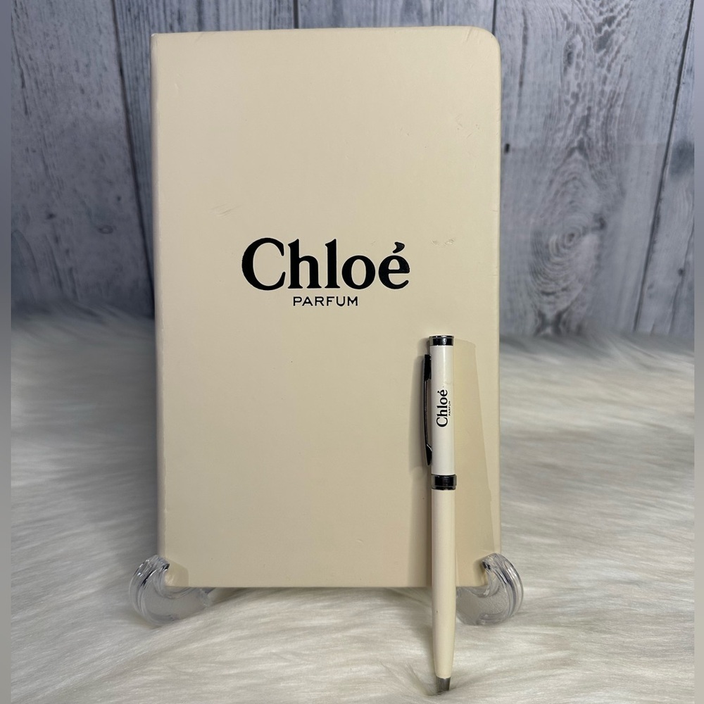 CHLOE hardcover notebook and pen bundle